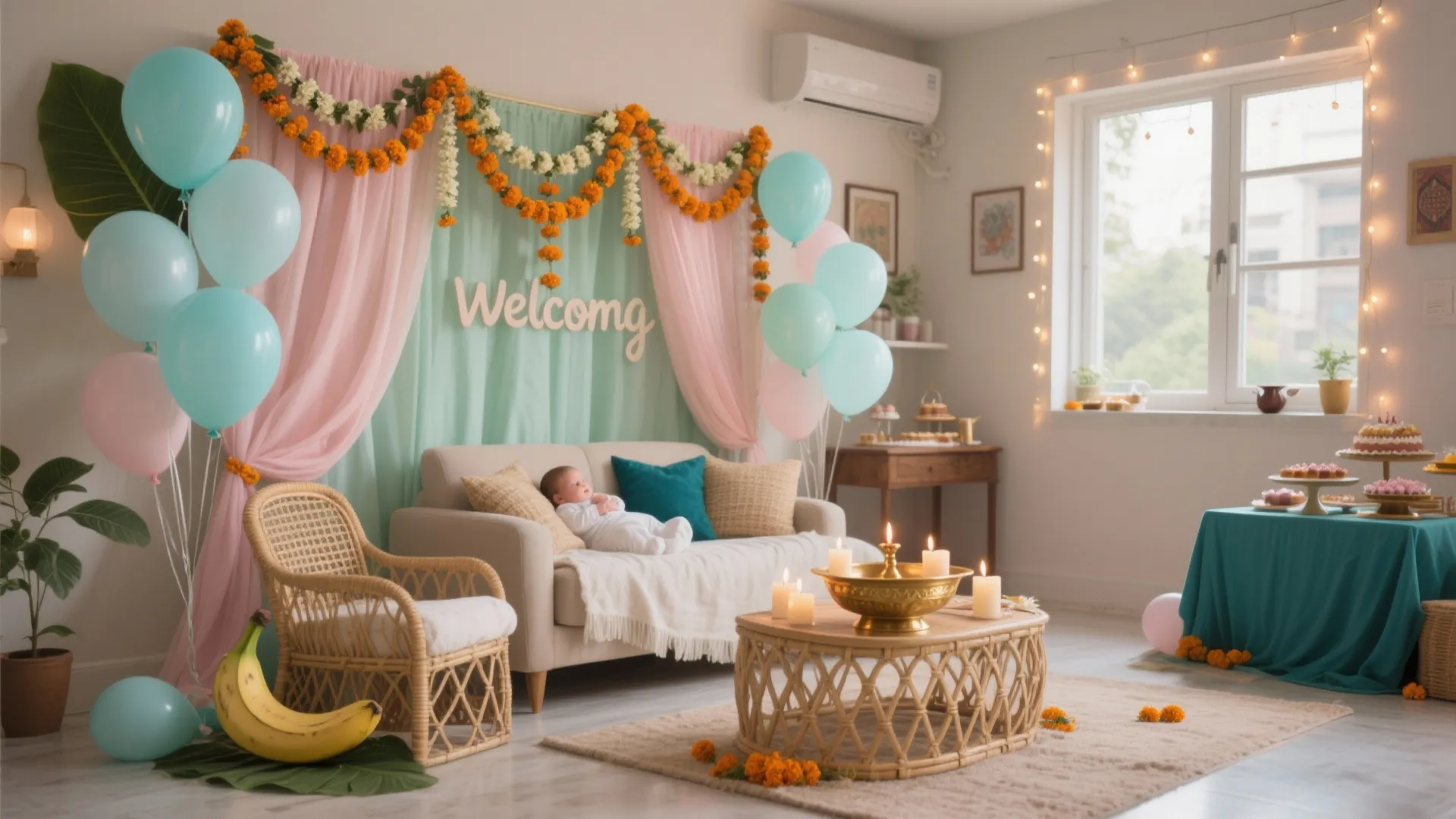 5 Baby Shower Decoration Ideas India: Designer-backed, small-space friendly inspiration for Indian baby showers—color, flow, florals, and soulful details that feel personal and practical.
