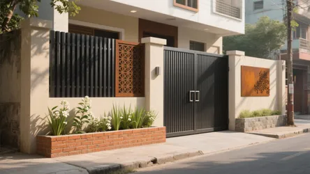 Boundary wall grill design india: 5 smart ideas