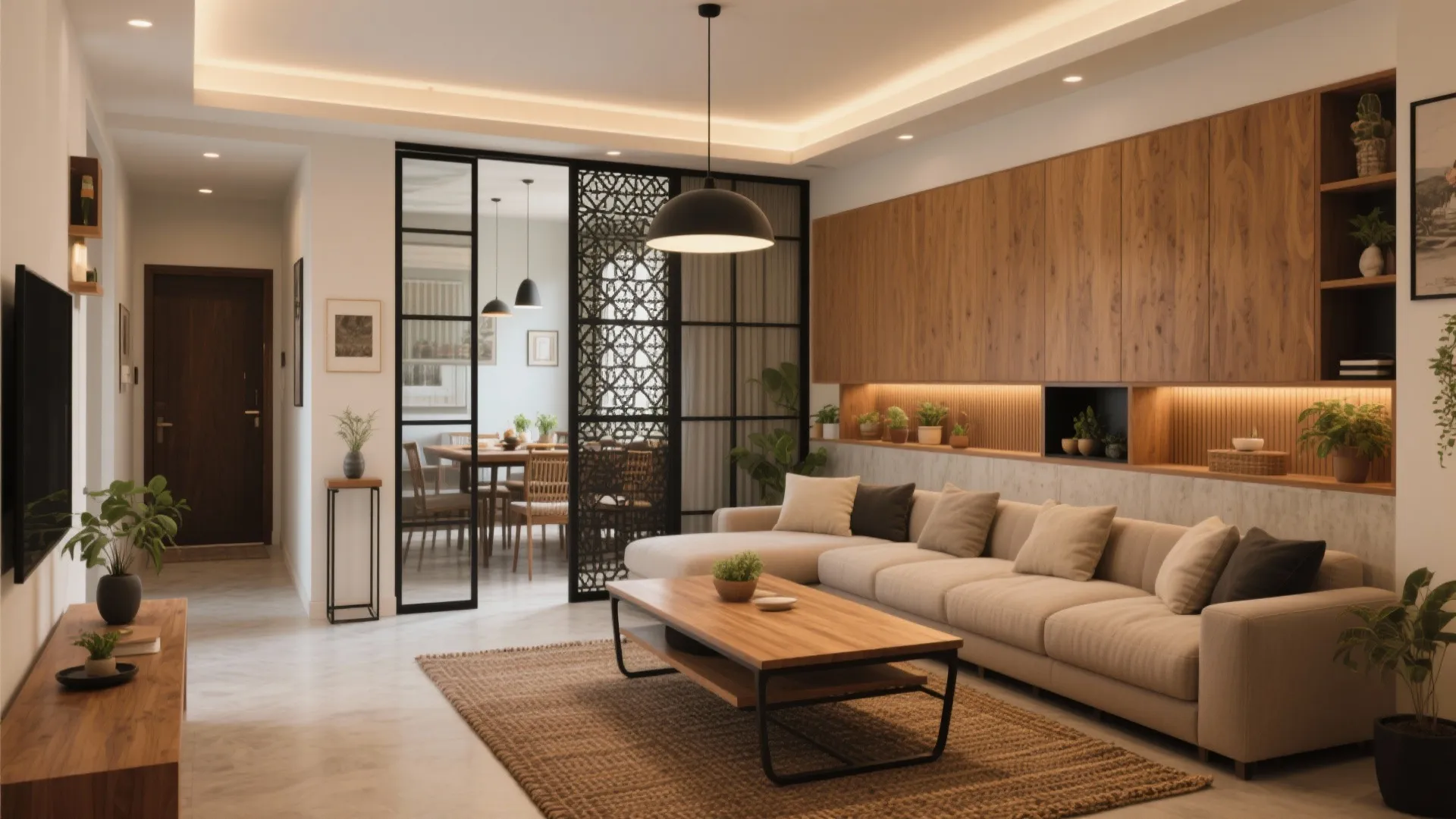 5 Living Dining Room Combo Ideas in India: Smart zoning, storage, lighting, and style moves that make Indian open plans shine