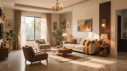 5 Indian Drawing Room Ideas for 2 BHK Homes