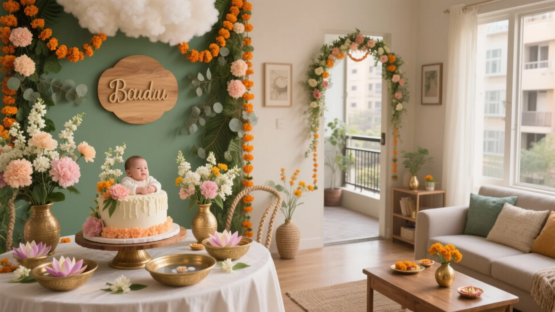 Flower Decoration for Baby Shower in India: 5 Ideas