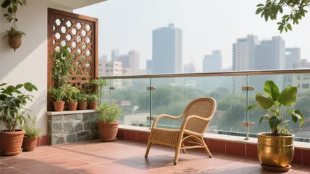 5 Balcony Designs Indian Style That Maximize Small Spaces