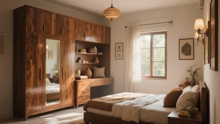 5 Wall Almirah Designs for Indian Bedrooms