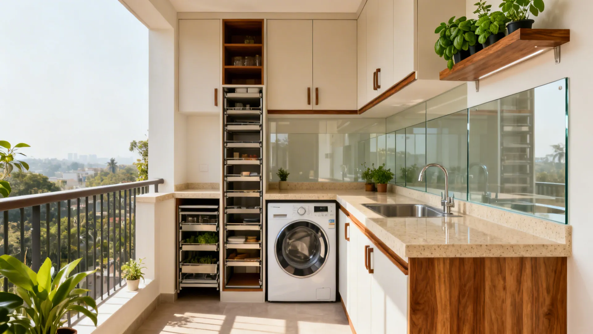 5 Kitchen Dry Balcony Ideas in India That Truly Work