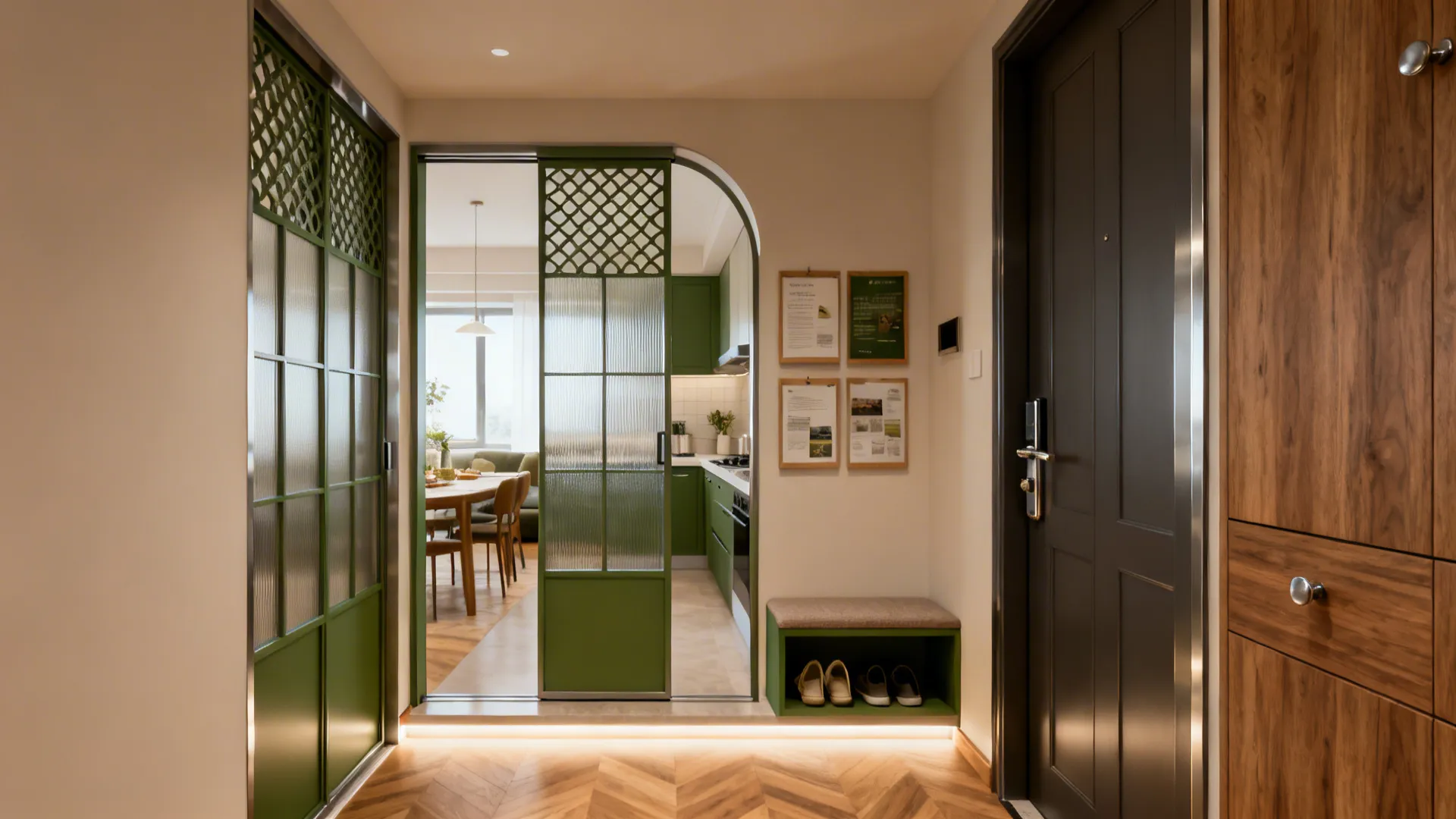 Indian kitchen entrance design: 5 ideas that work