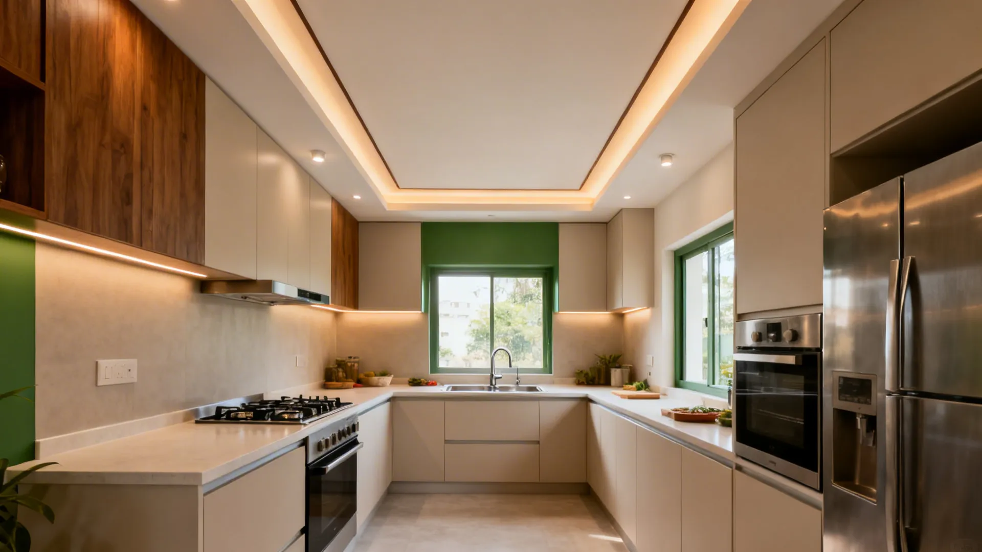 5 false ceiling designs for kitchen in India