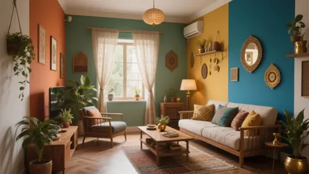 5 Living Room Paint Ideas in India