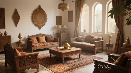 5 Indian Traditional Living Room Ideas