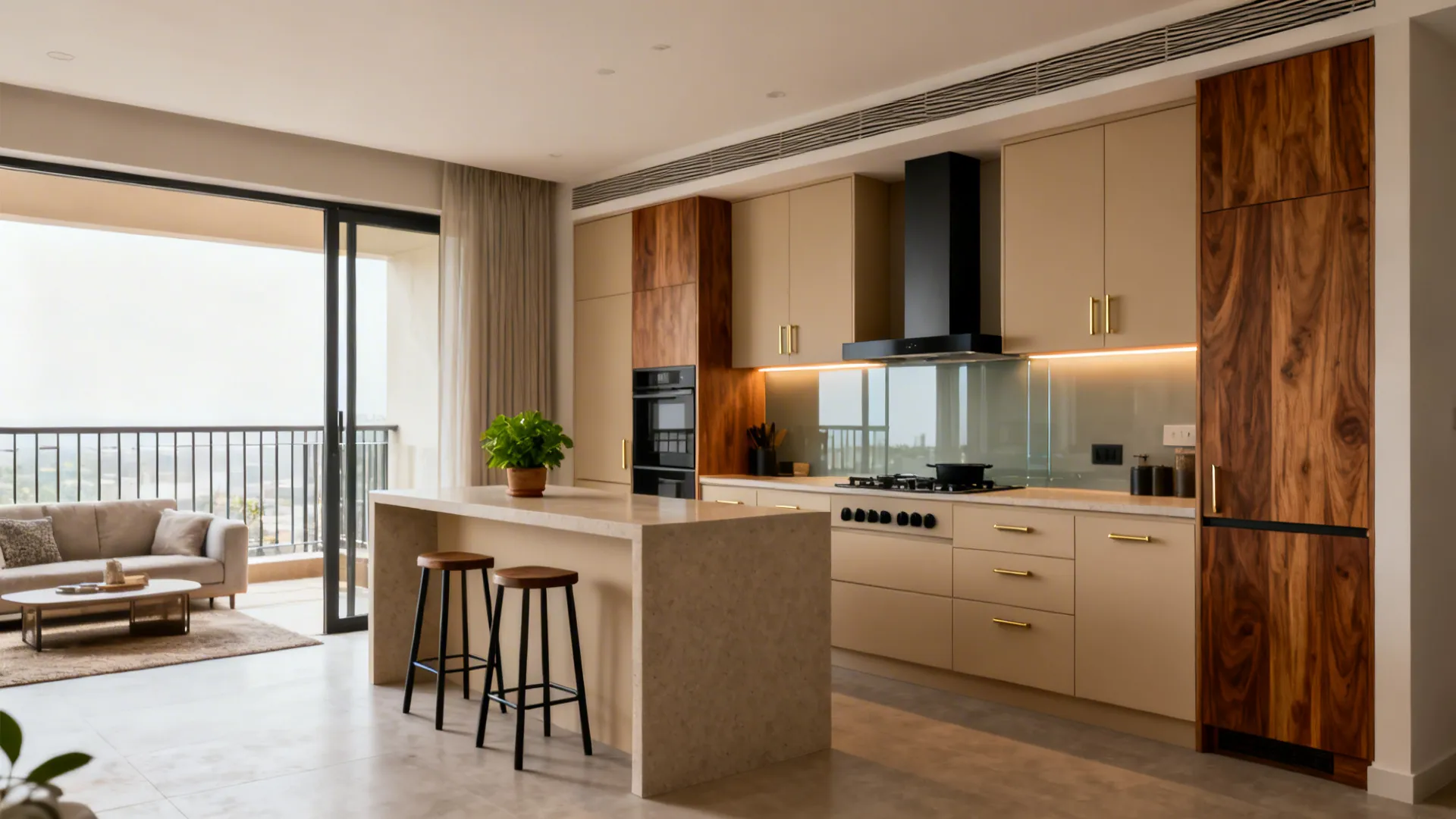 Indian style open matt kitchen design: 5 ideas: Small space, big flavor: my 5 favorite Indian-style open matte kitchen ideas with real pros & cons