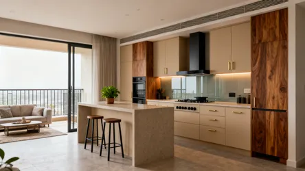 Indian style open matt kitchen design: 5 ideas