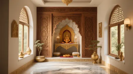 5 Inspiring Indian Style Pooja Room Designs
