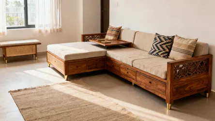 Indian Sofa Set Designs: 5 Ideas for Living Rooms