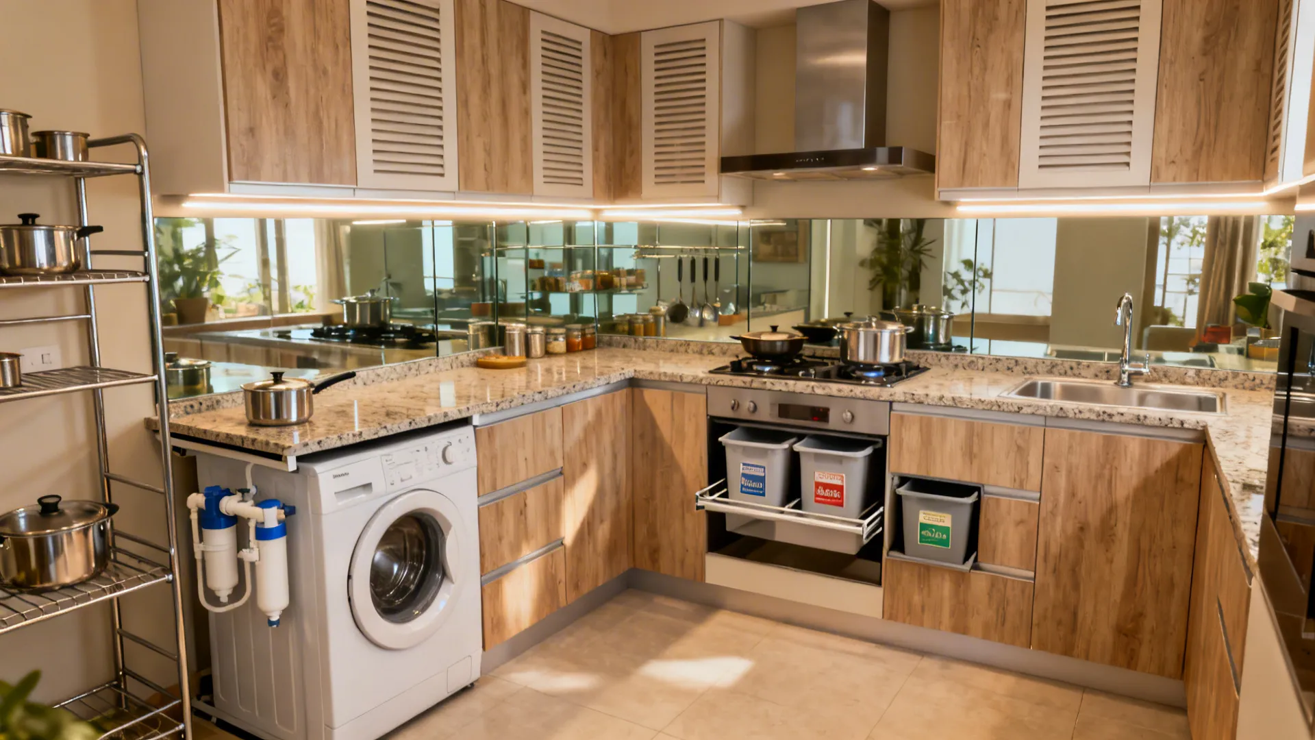 5 Small Indian Kitchen Utility Area Designs That Work