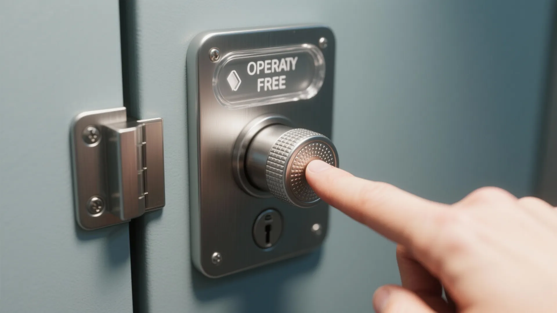 3. Indicator locks with tactile feedback for accessibility