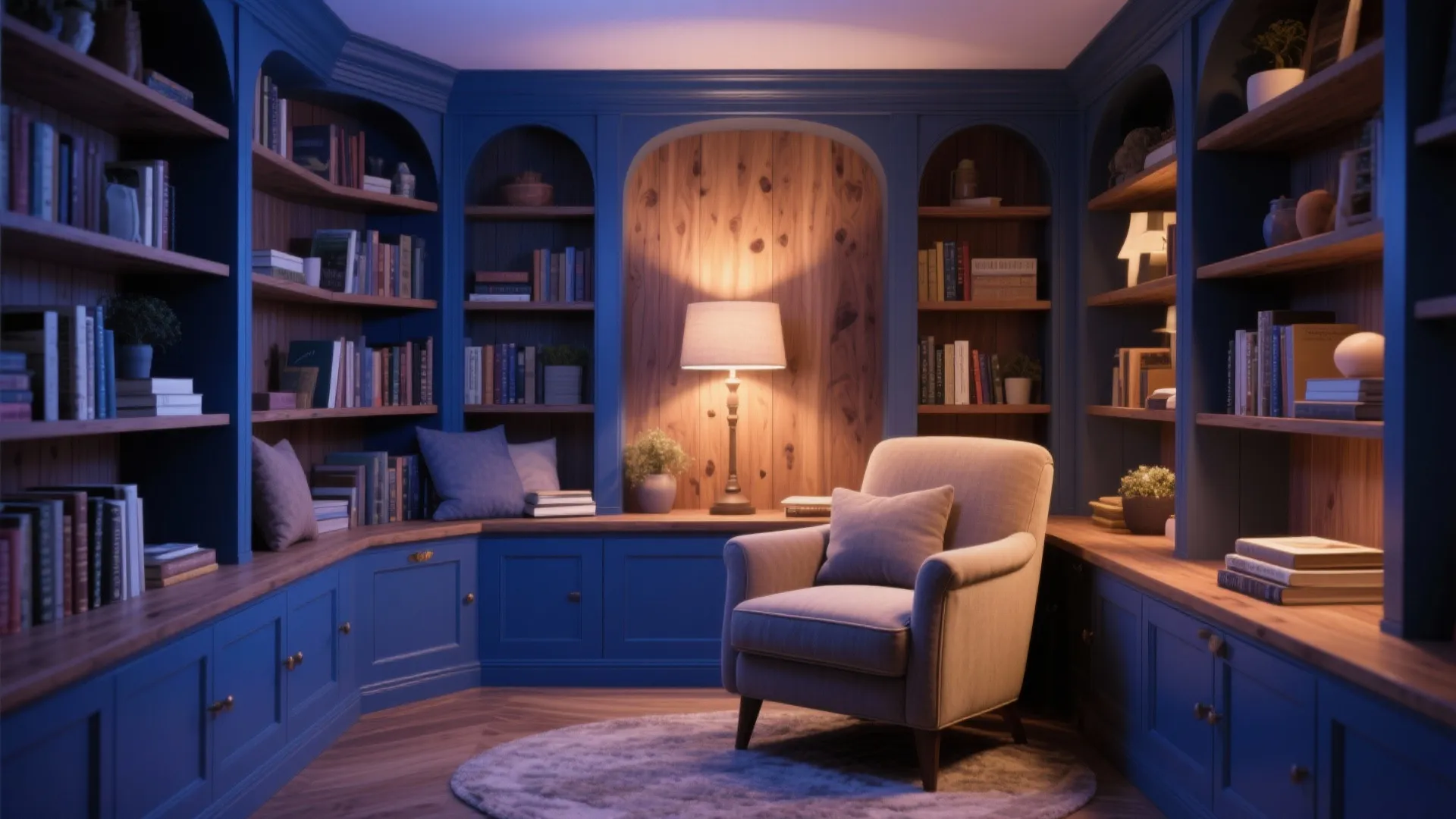 6. Indigo Bookshelves