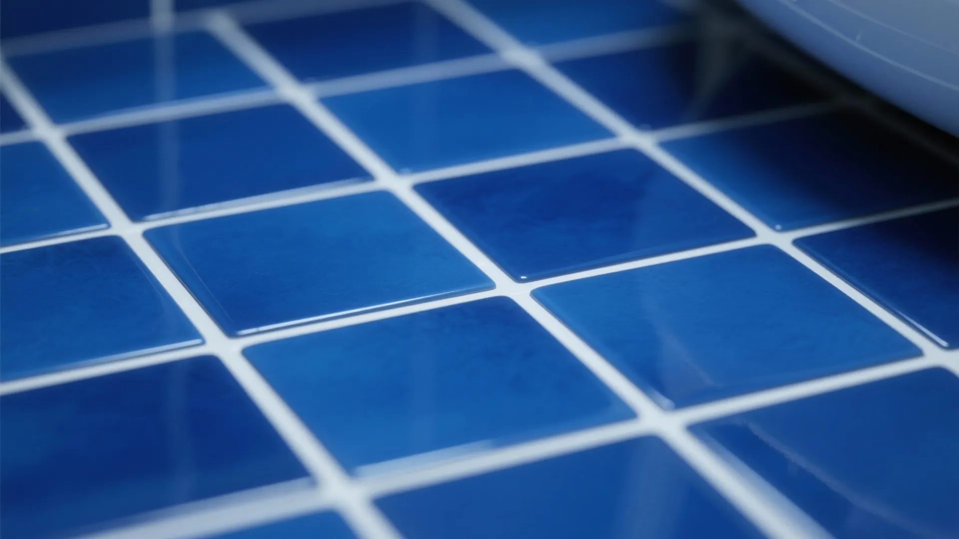 10. Deep Indigo with White Grout