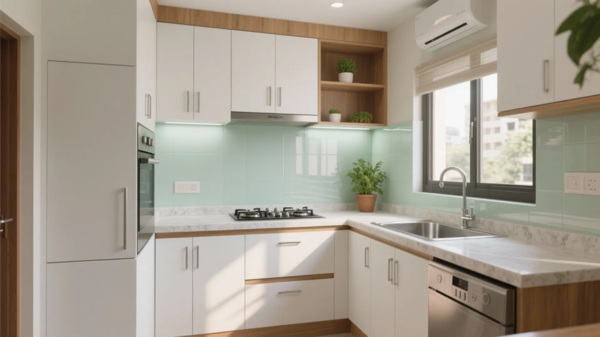 2 BHK Flat in Indira Nagar Bangalore: 5 Smart Kitchen Design Ideas: My pro-tested kitchen design inspirations for a 2 BHK flat in Indira Nagar, Bangalore—small space, big creativity