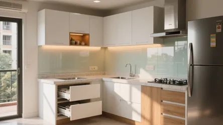2 BHK Flat in Indira Nagar: 5 Smart Kitchen Ideas