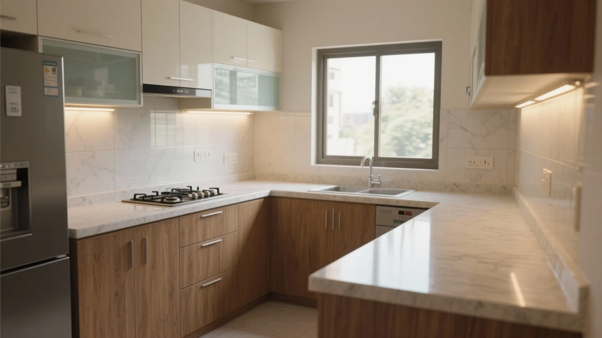 2 BHK Flat in Indirapuram: 5 Smart Kitchen Design Ideas: Small space, big impact—my proven playbook for 2 BHK Indirapuram kitchens