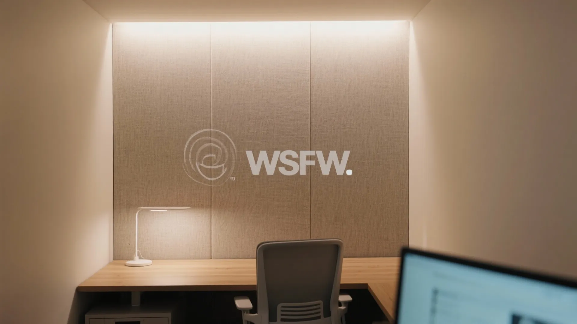 Layered wall lighting with indirect glow