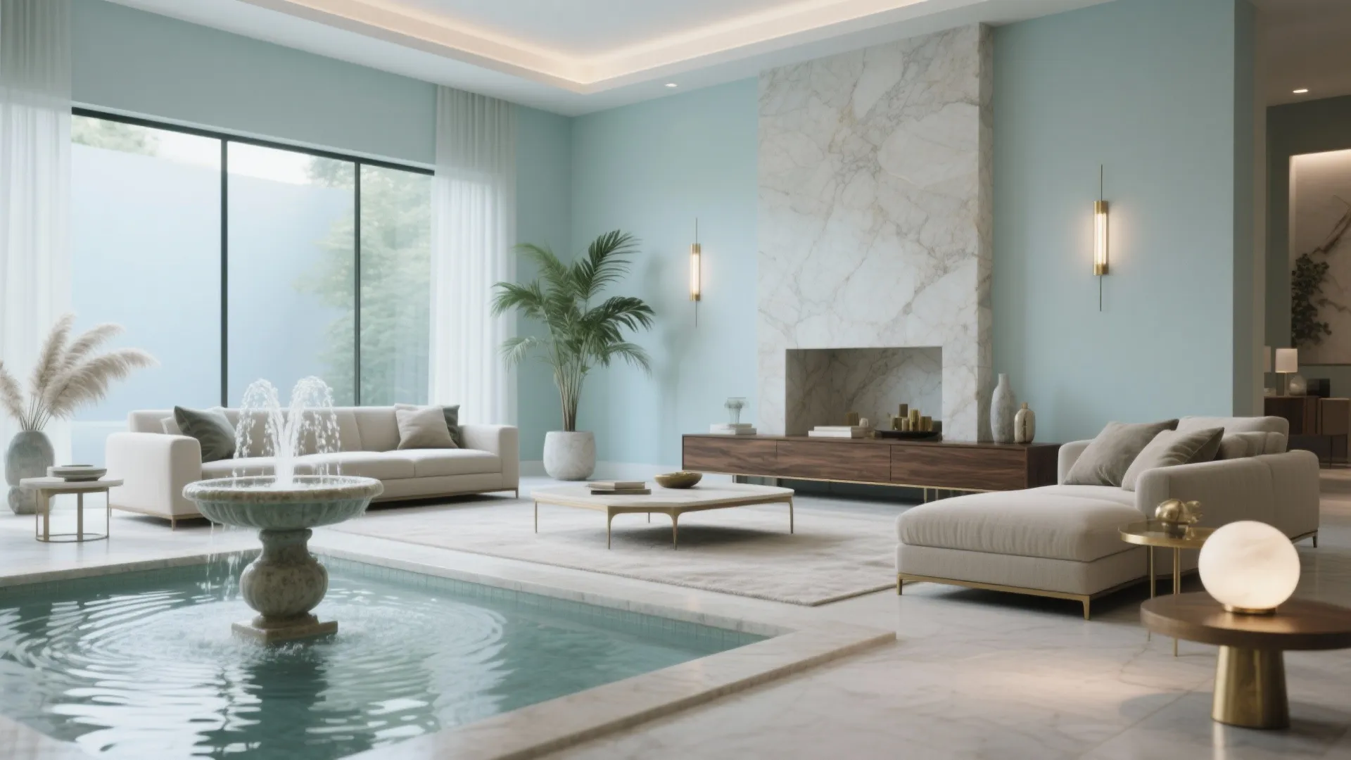 Indoor Fountains for Living Room: Style Meets Serenity: Quick Guide to Transforming Your Space in 1 Minute