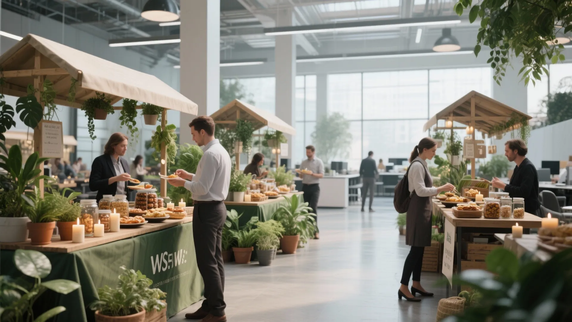 9. Indoor Green Market