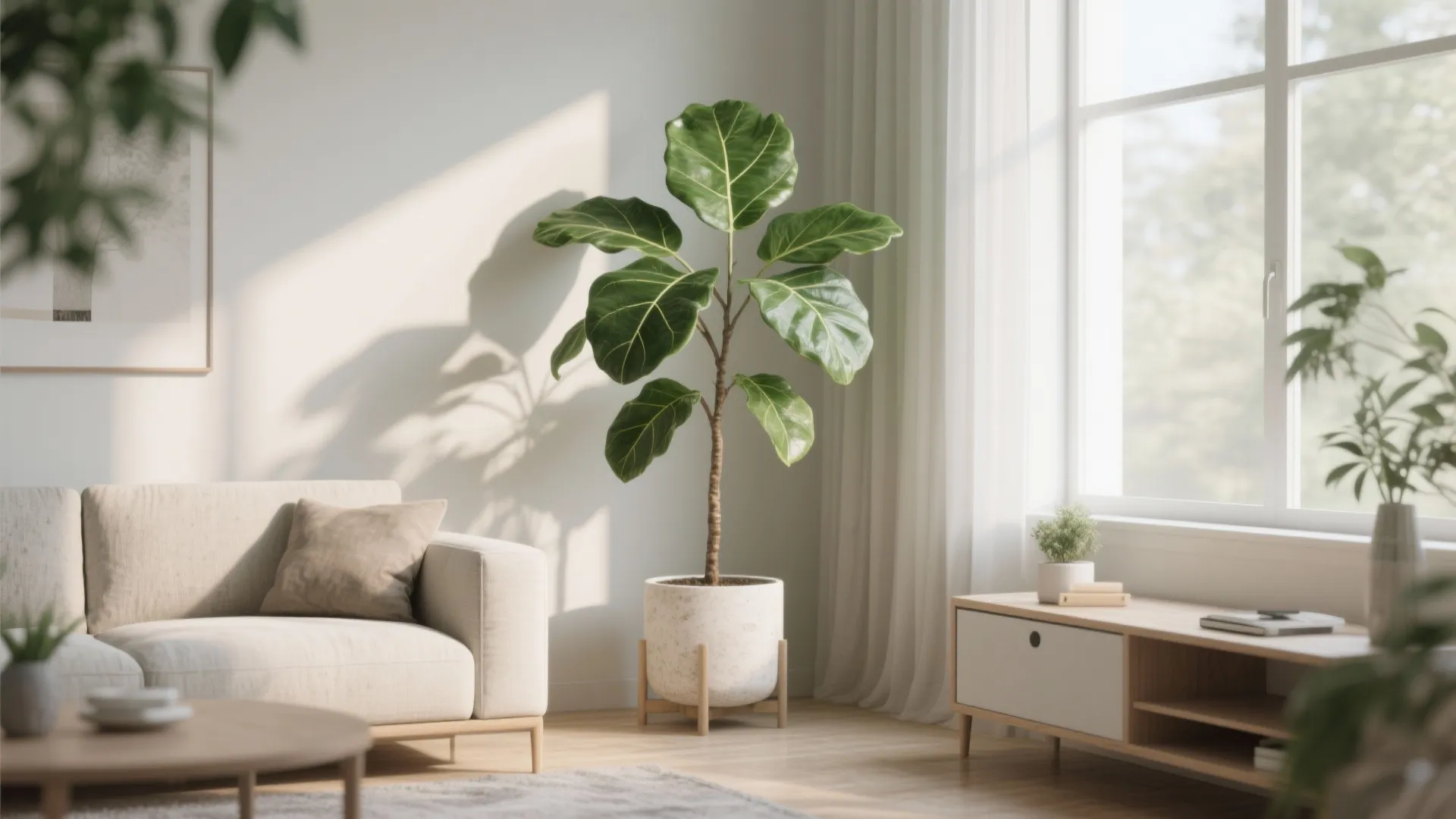 5. Indoor Greenery Feature