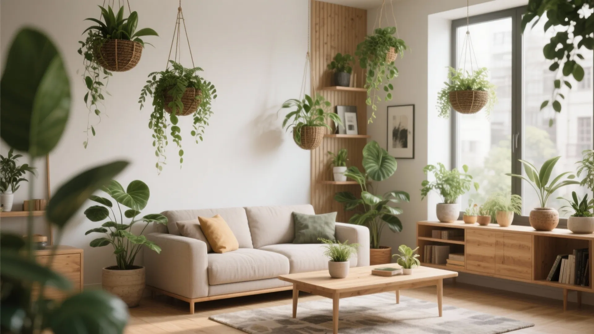 9. Indoor Greenery Accents
