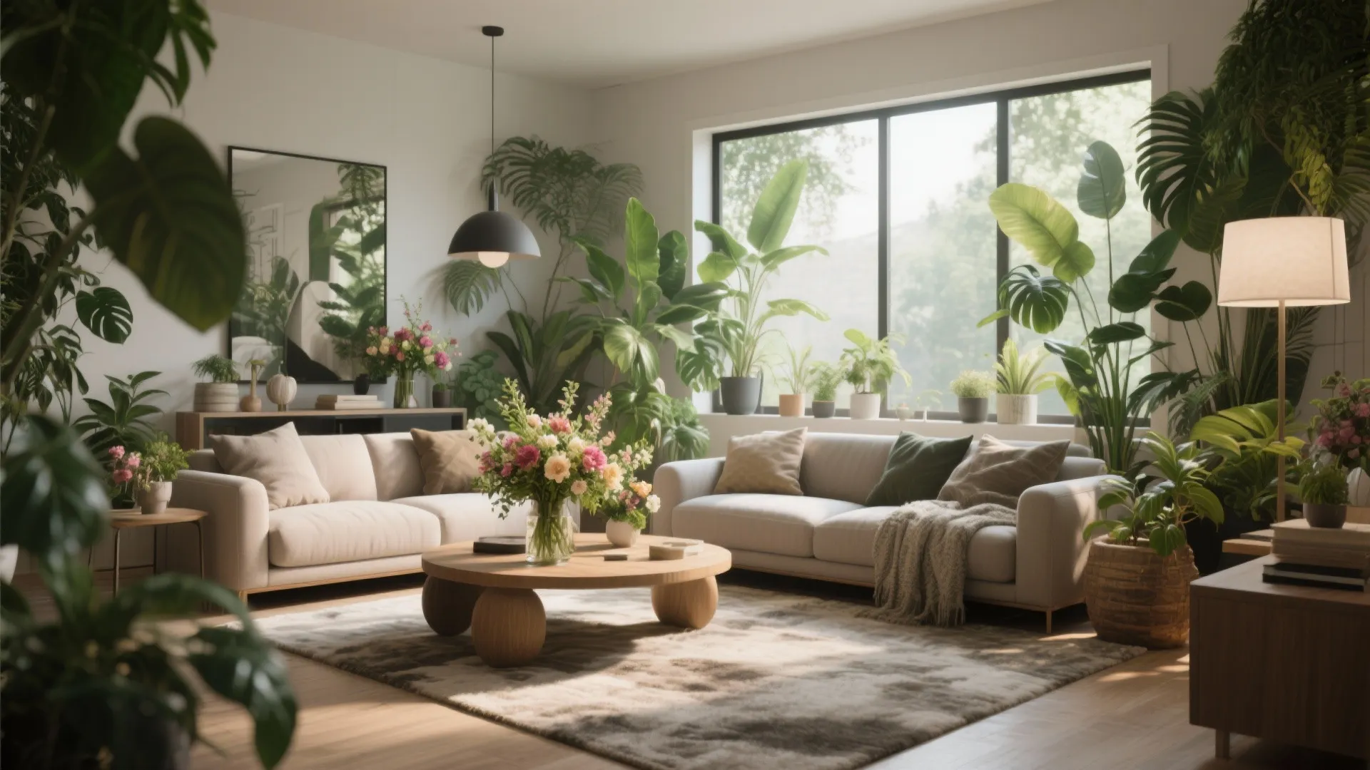 6. Indoor greenery and fresh florals