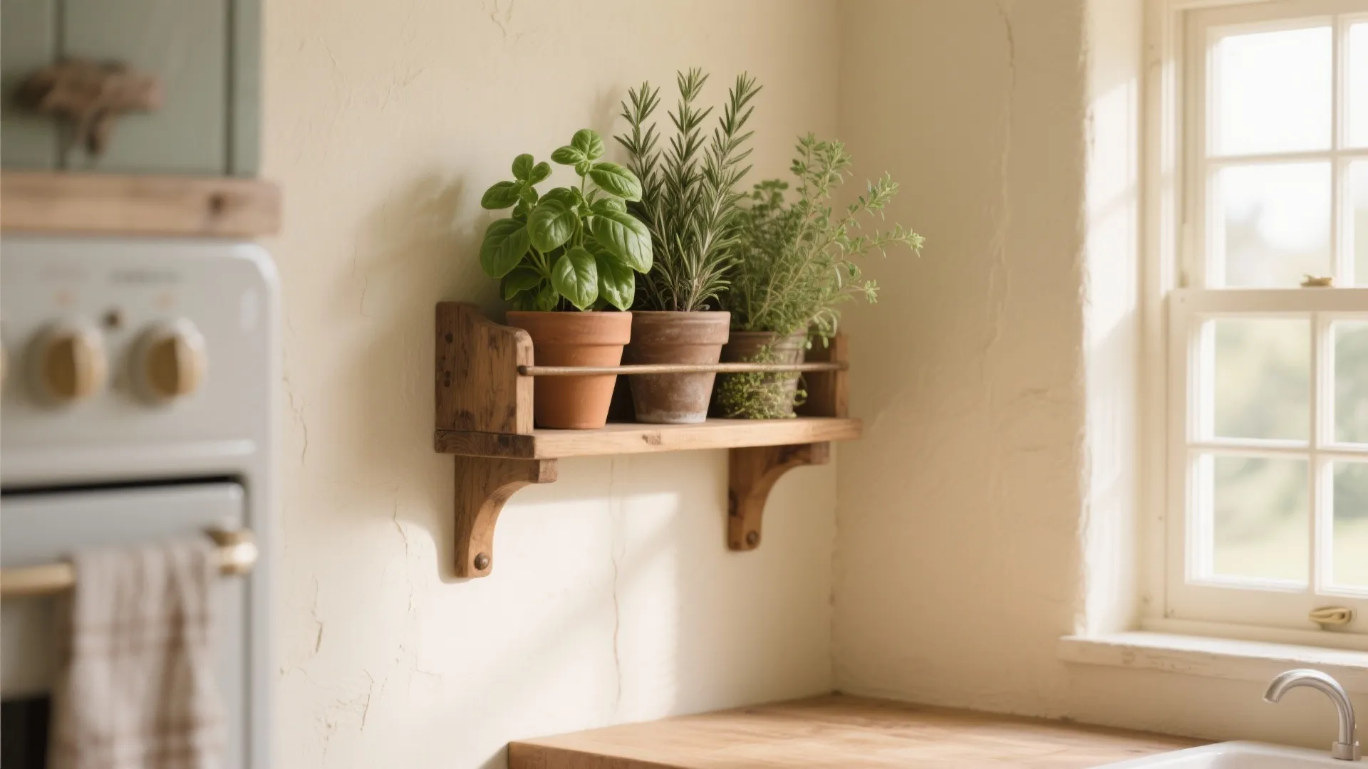 10. Indoor Herb Shelf