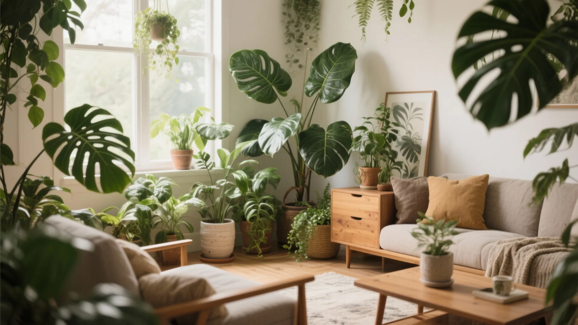 3. Monstera and Indoor Jungle Corners
