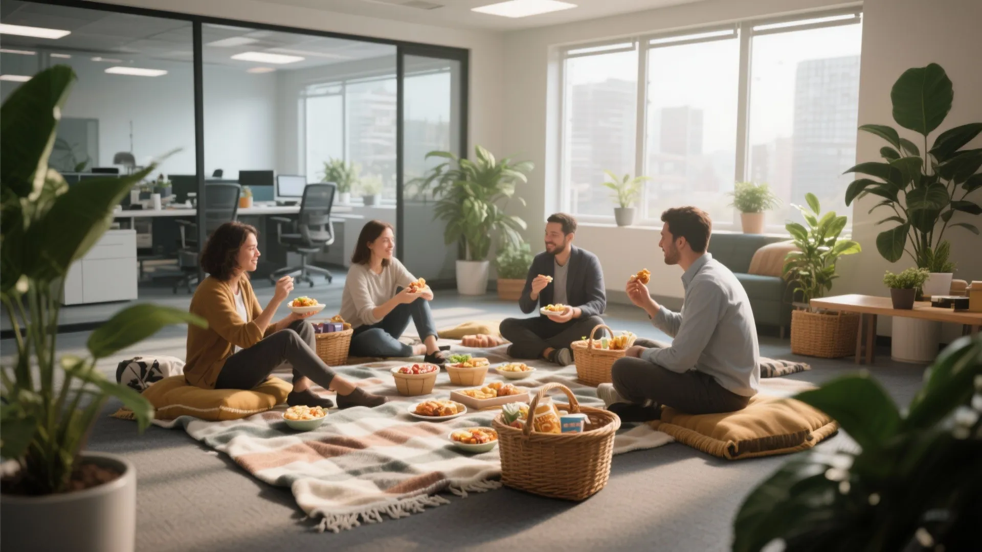 8. Picnic in the Office