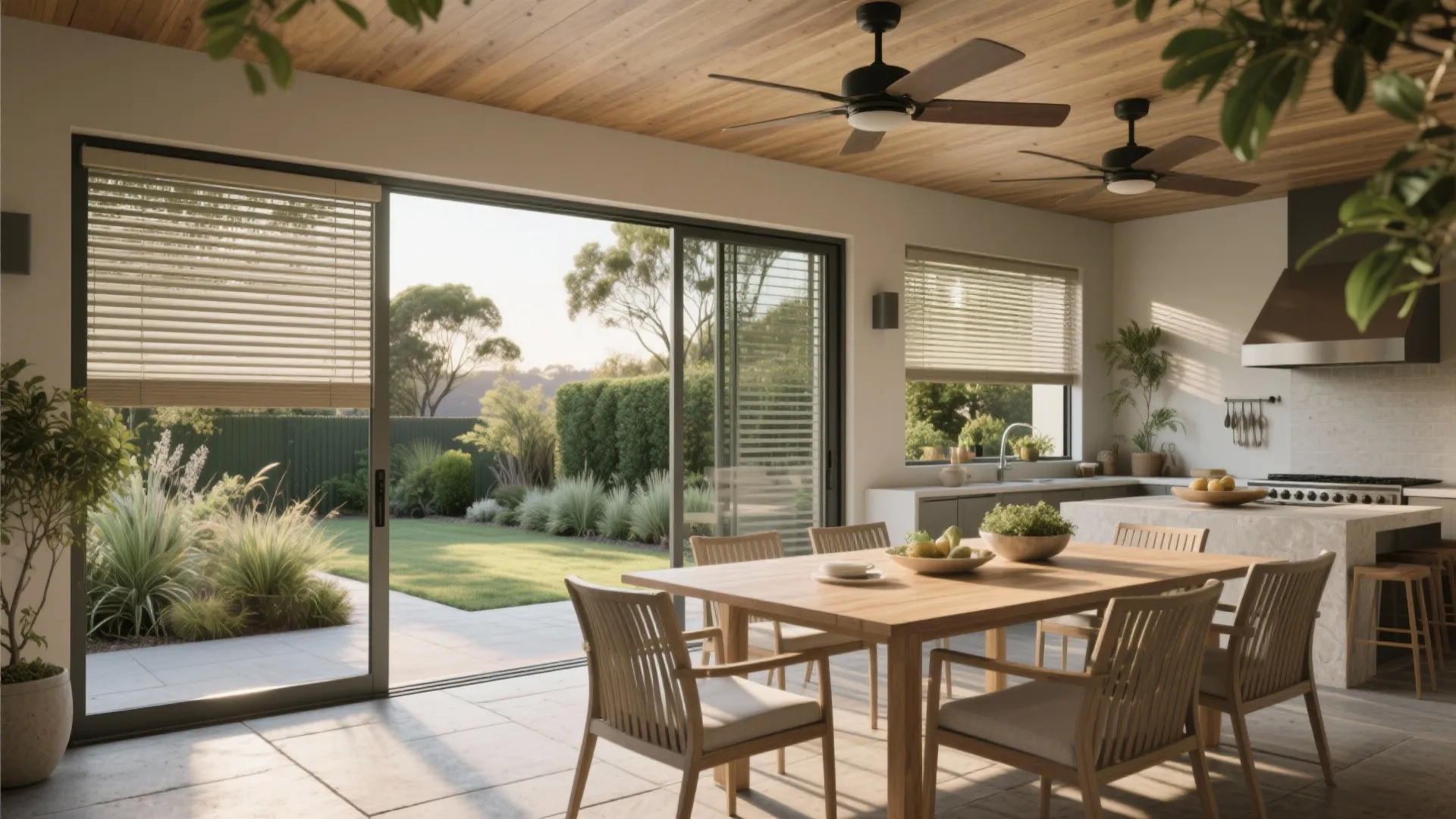 2) Seamless Indoor–Outdoor Living, But Smarter
