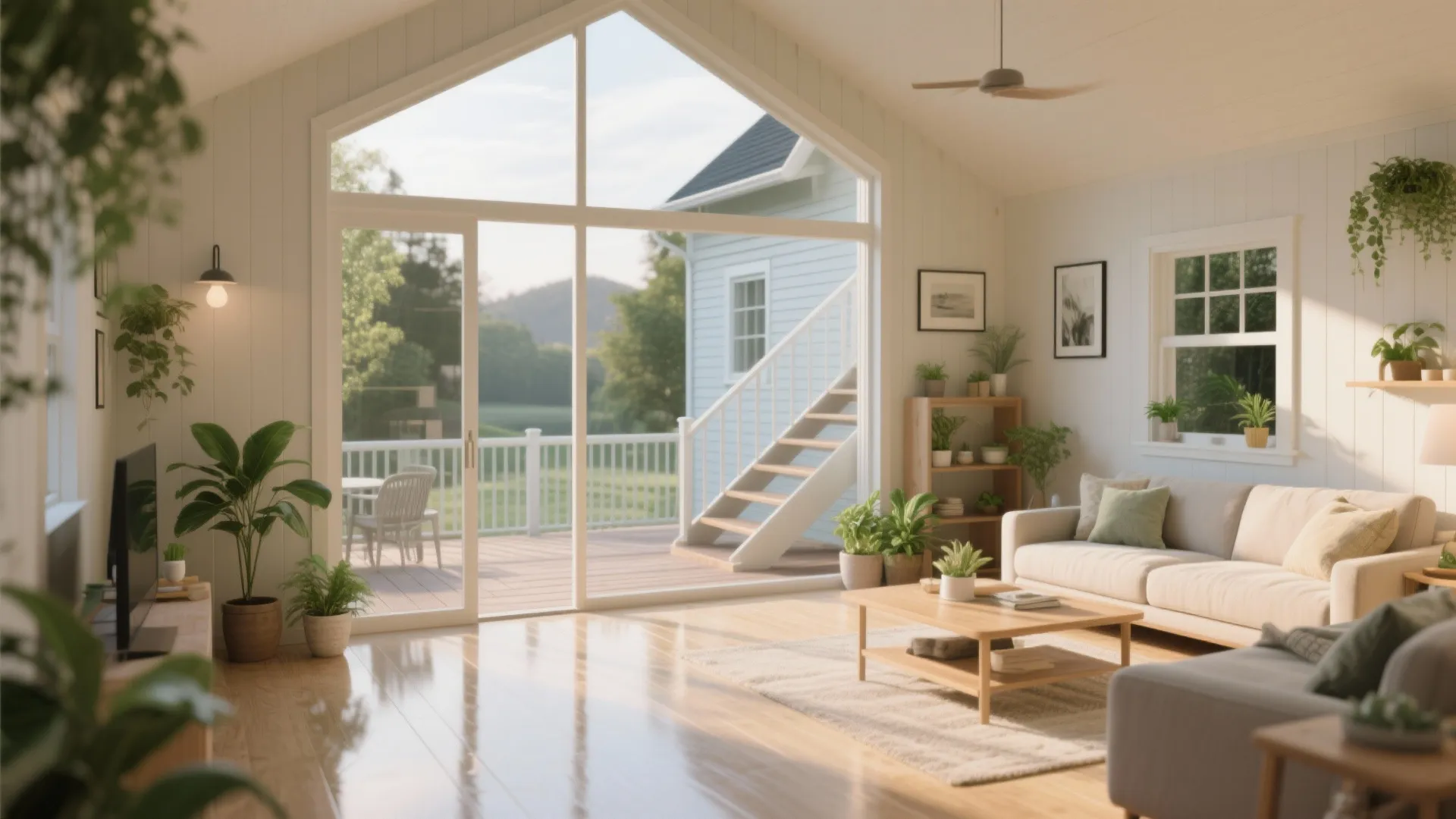 5. Light, material palette, and indoor-outdoor connection