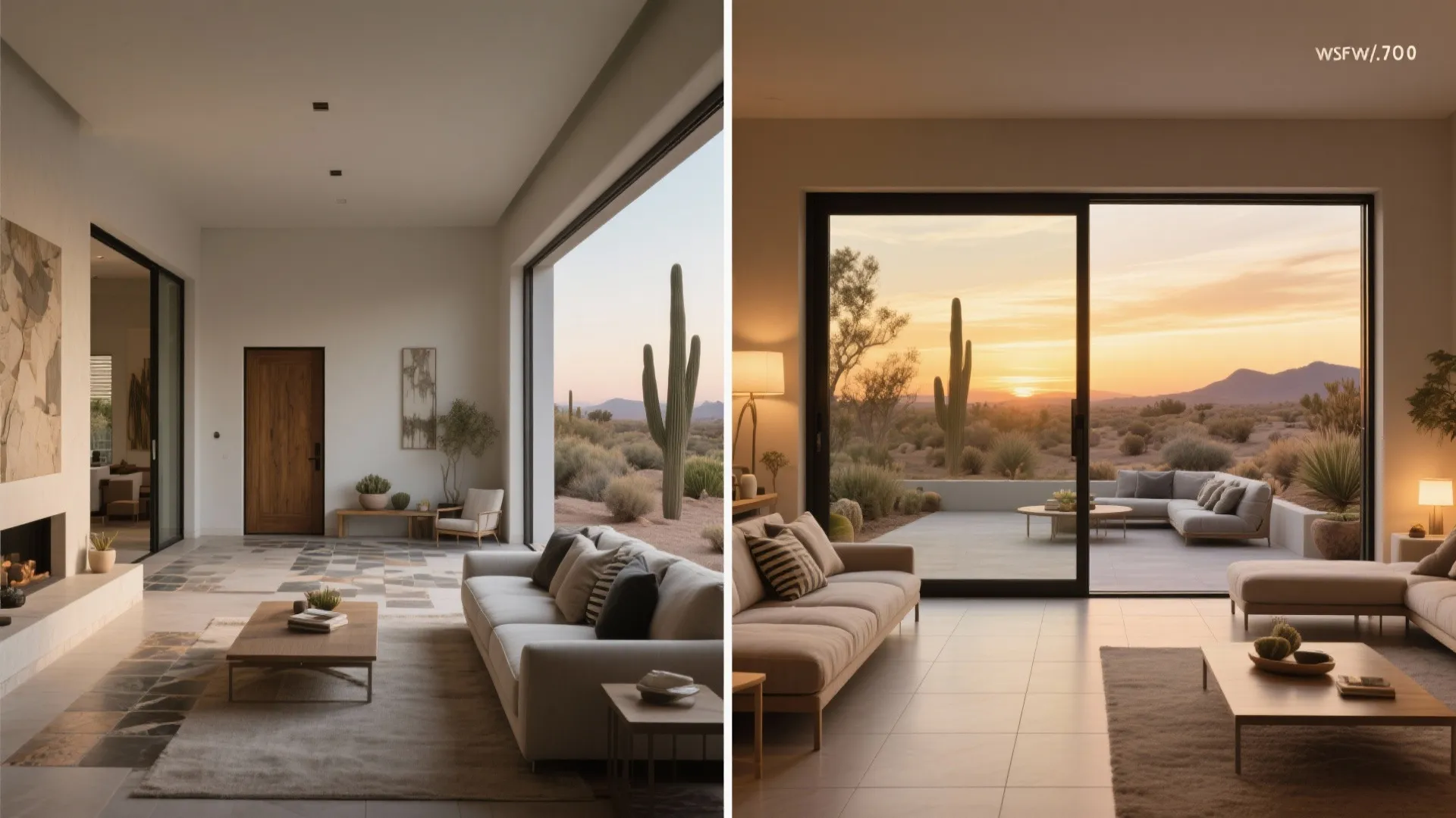 Indoor–outdoor continuity for courtyard-style living