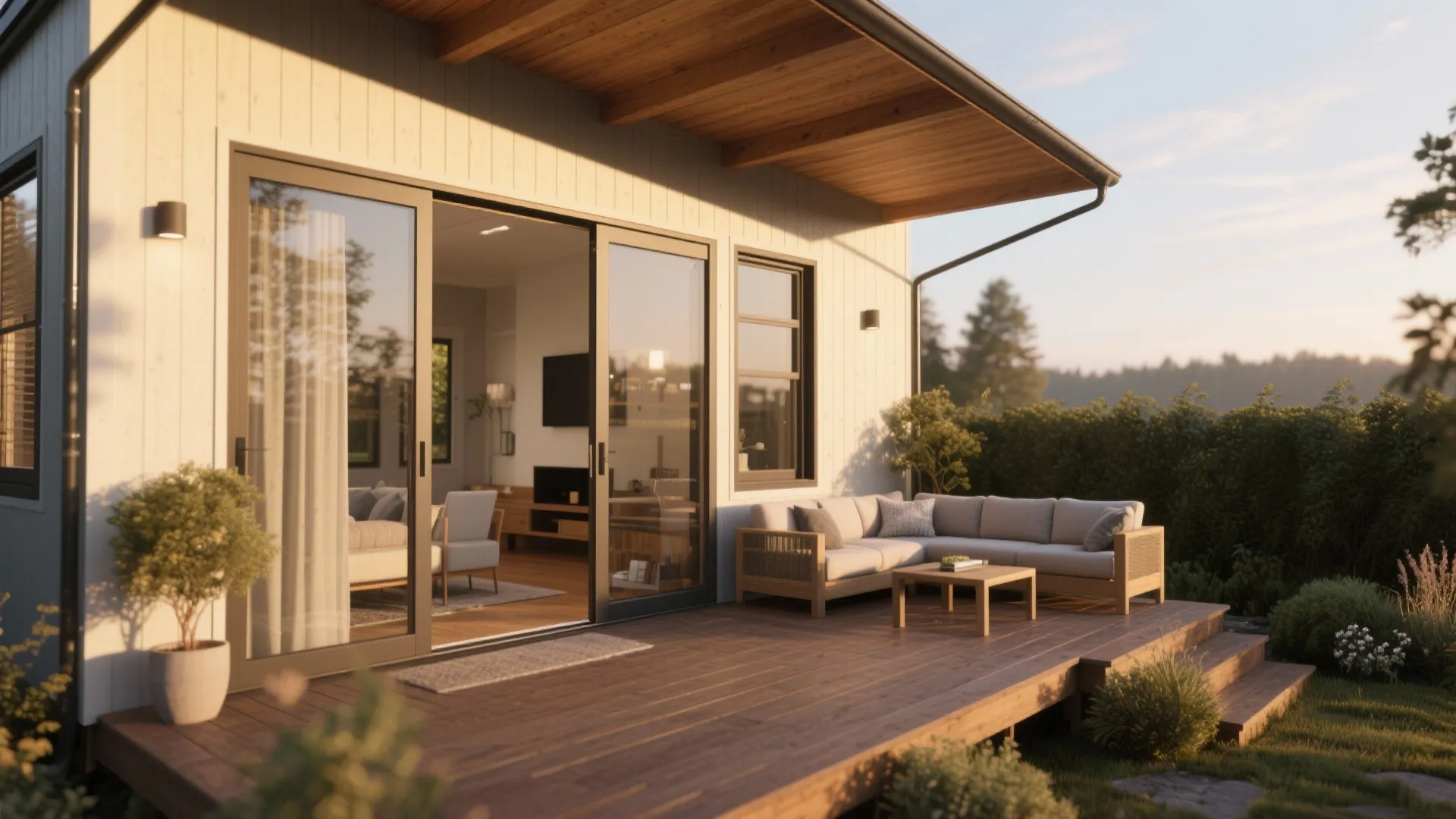 5. Outdoor extension and indoor-outdoor flow