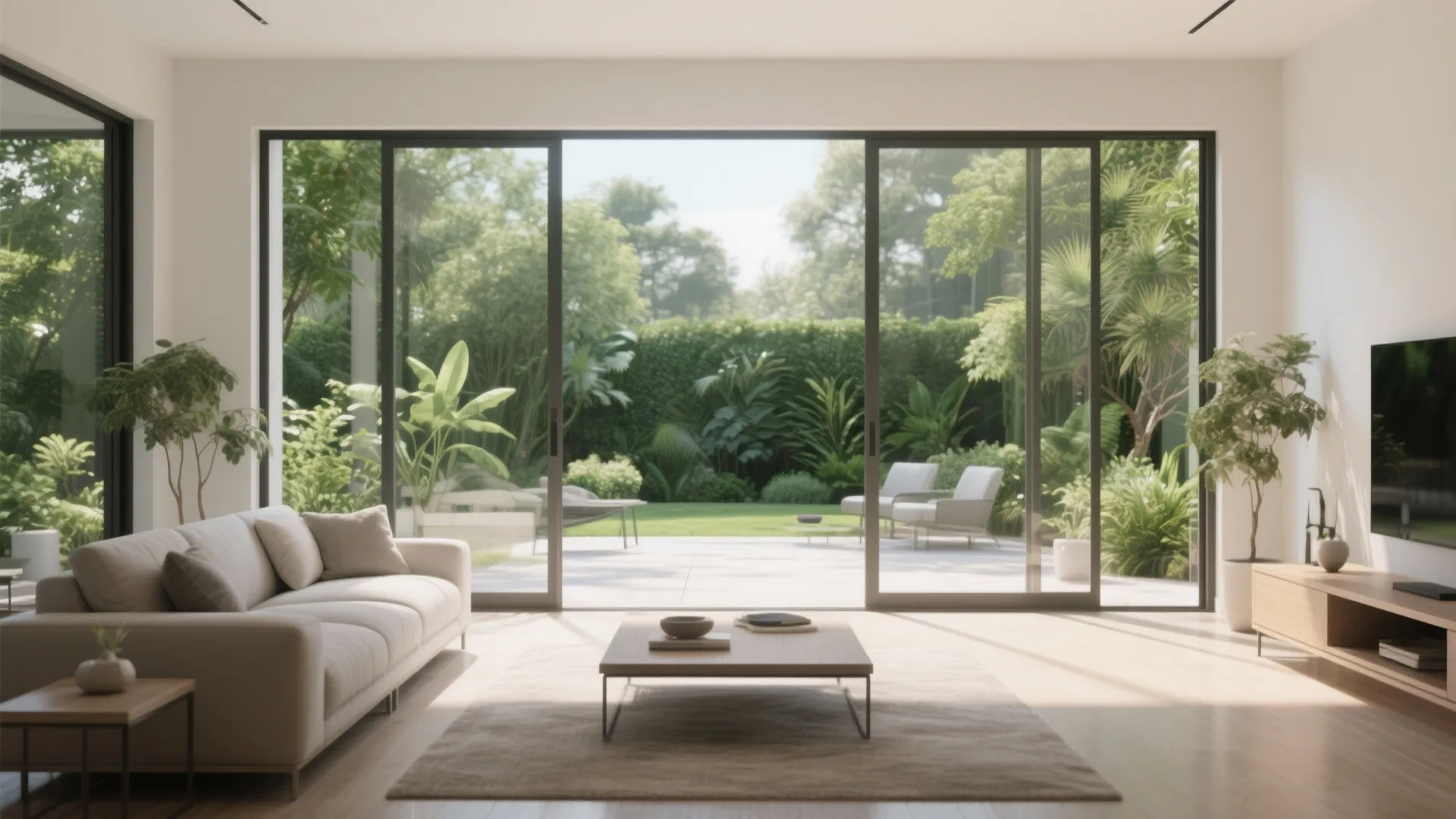 8. Indoor-Outdoor Flow with Sliding Glass Doors