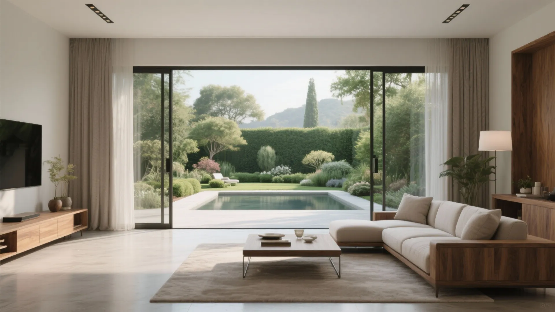 Indoor–Outdoor Continuity With Framed Views