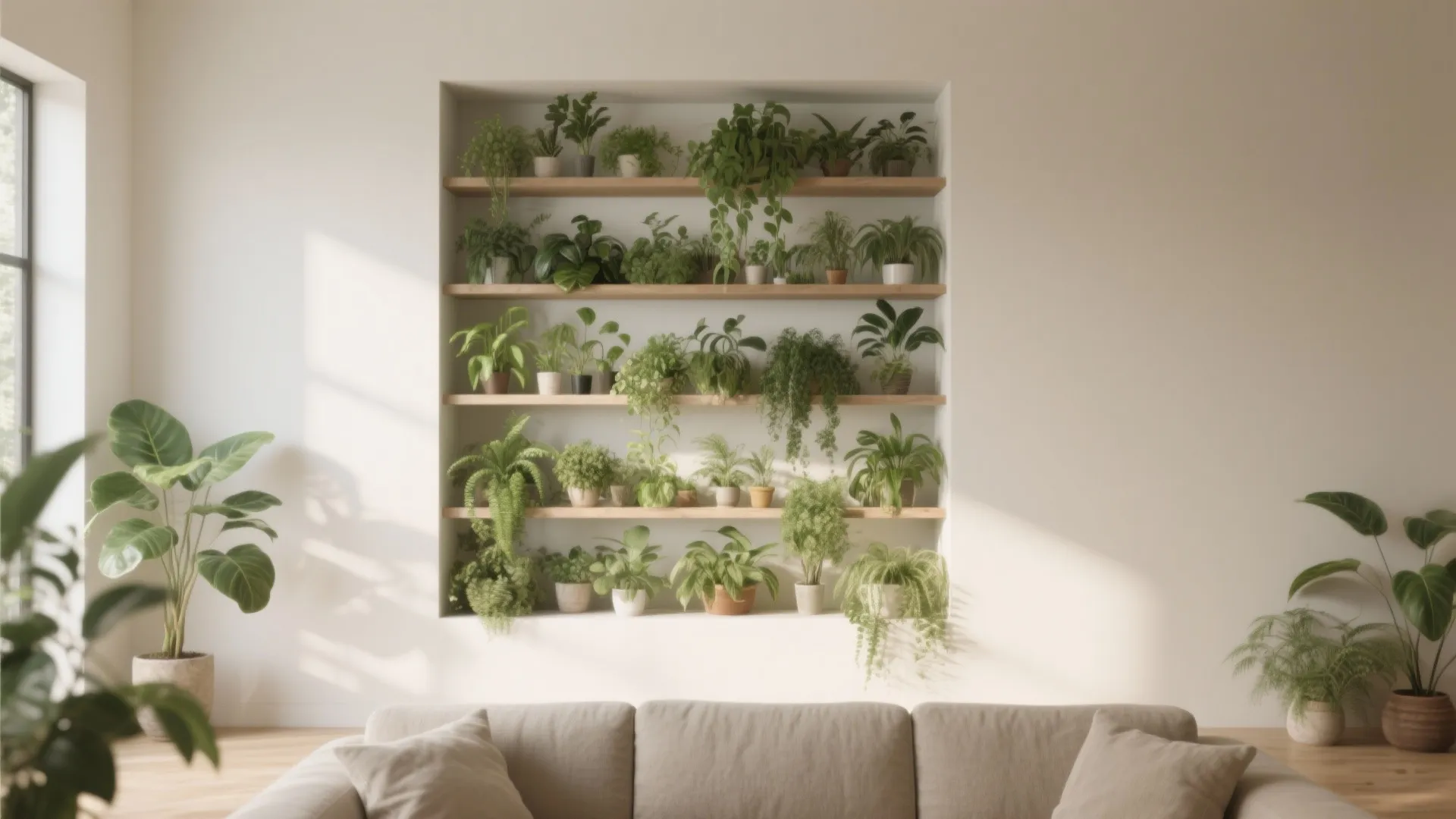 7. Indoor Plant Alcove