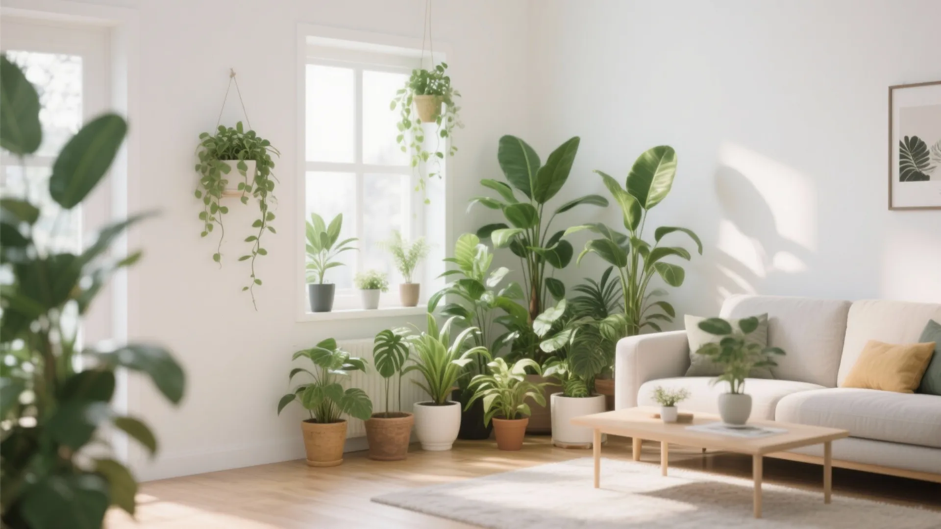 5. Indoor Plant Cluster