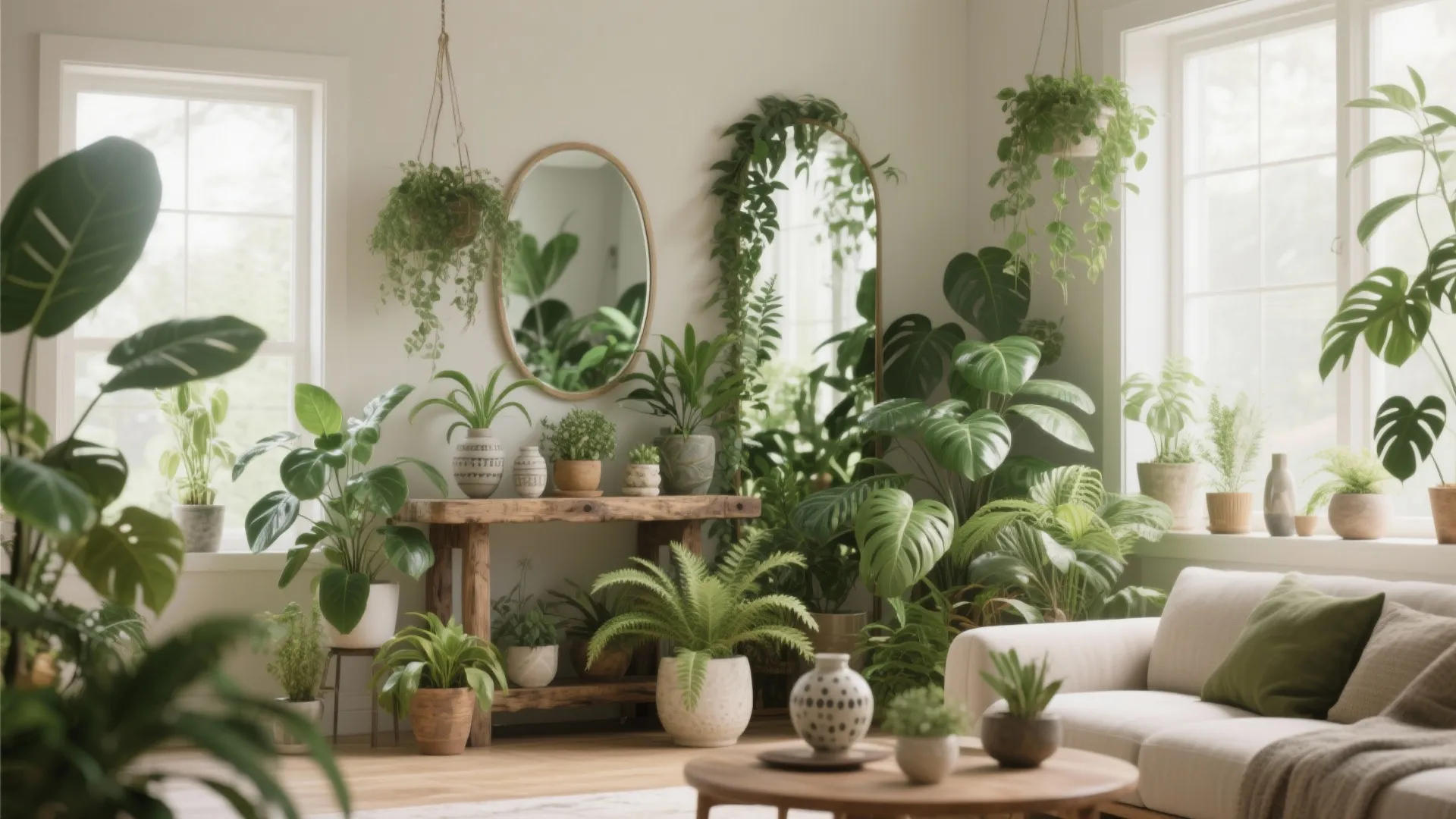 2. Indoor Plant Sanctuary