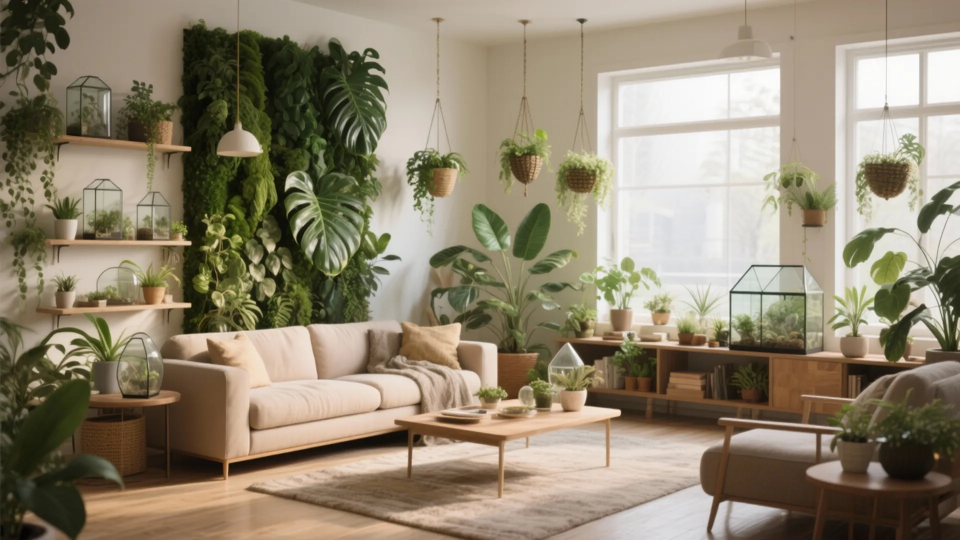 5 Indoor Plant Ideas for Your Living Room: Bring nature indoors with these creative living room plant designs