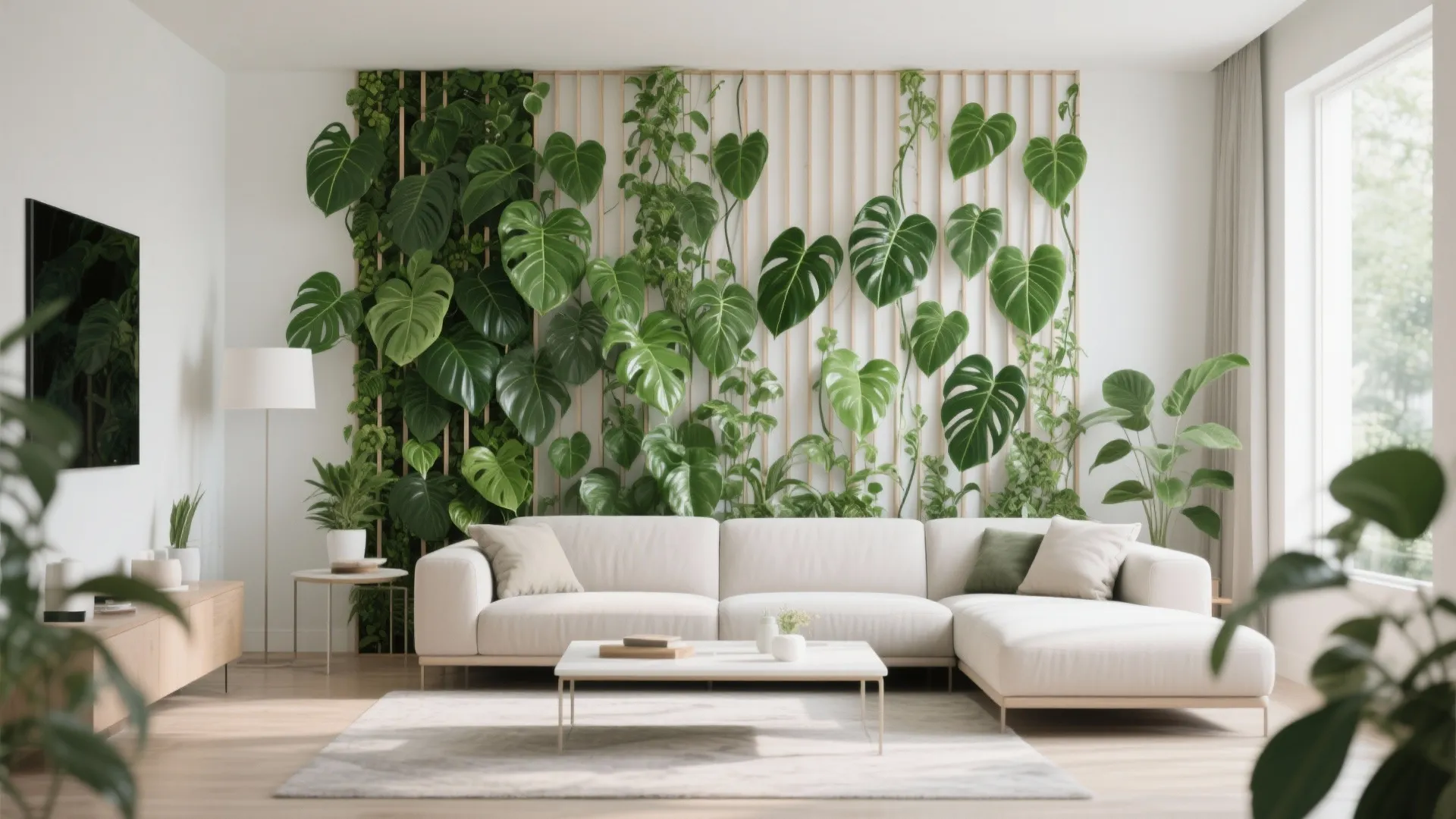 9. Indoor Trellis or Plant Wall