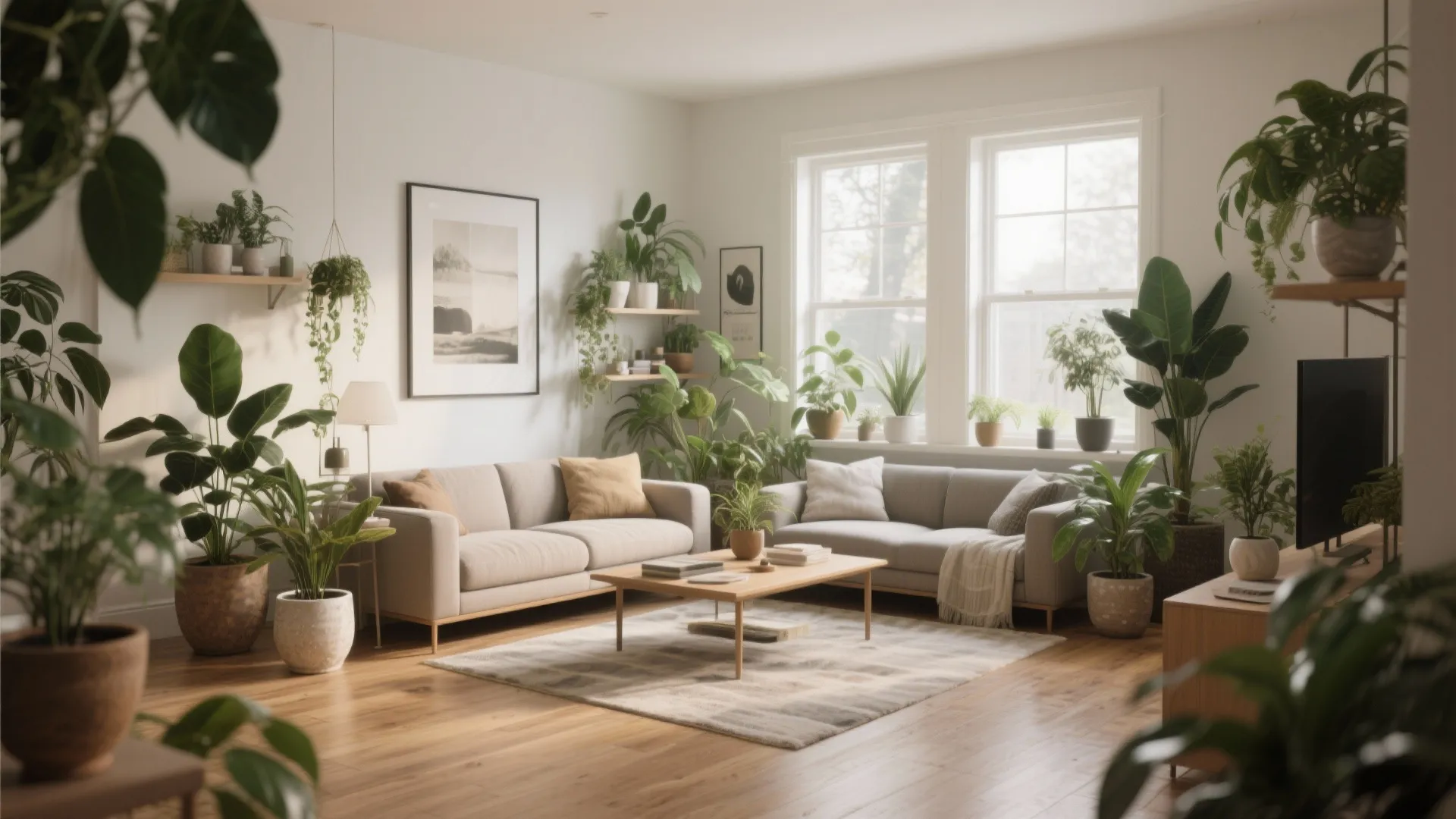 10. Indoor plants for freshness