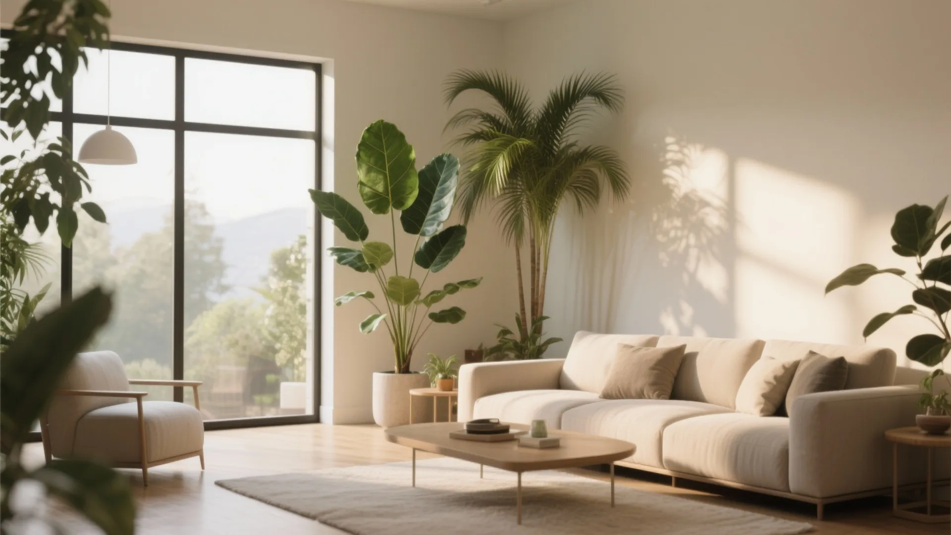 10. Indoor Plants for Scale and Freshness