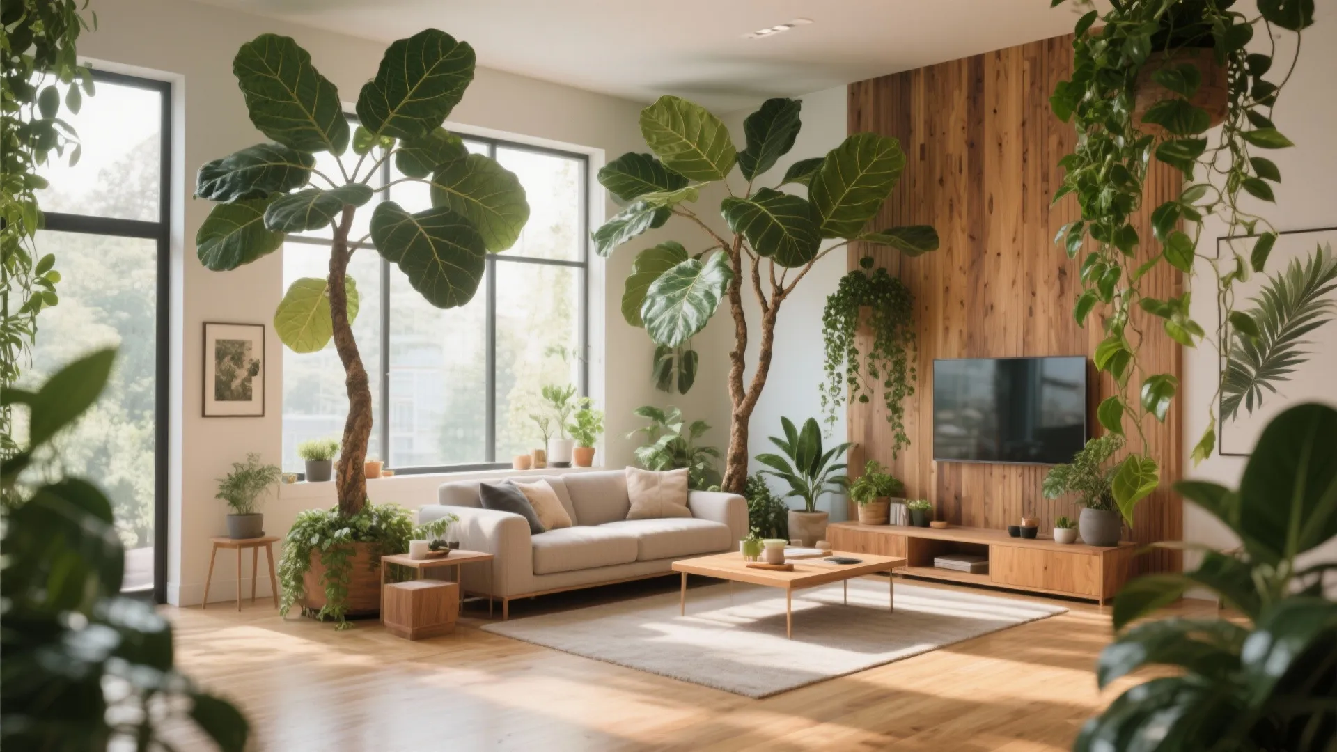 Indoor plants for freshness