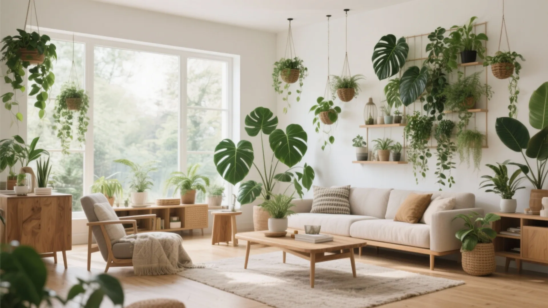 10 Indoor Plant Living Room Ideas for Fresh Style: Bring Life and Style to Your Living Room with These 10 Indoor Plant Ideas