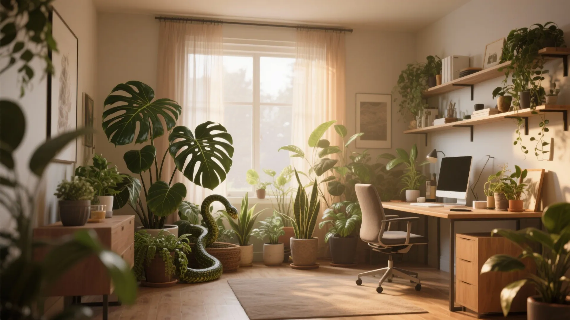 2. Introduce Indoor Plants Strategically