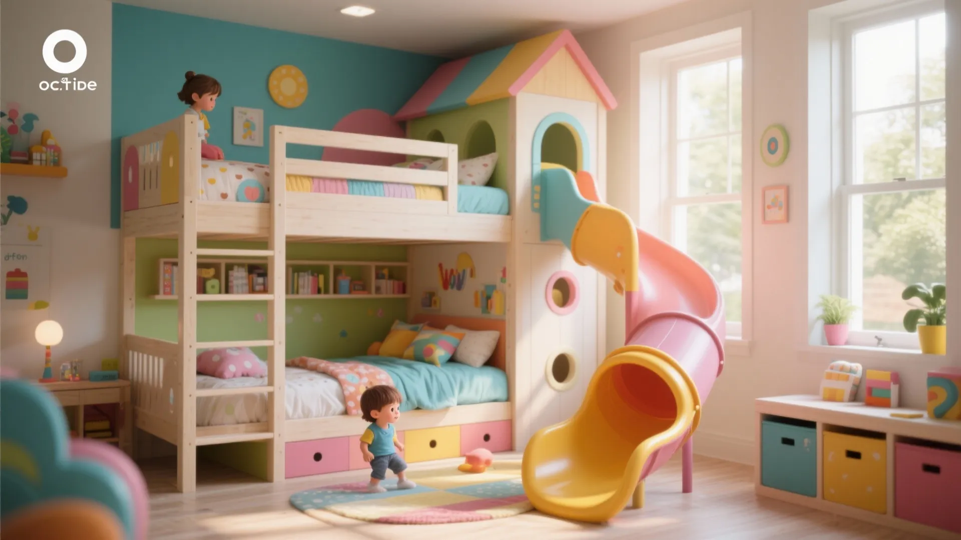 2. Indoor Slides for Quick Morning Wake-Ups