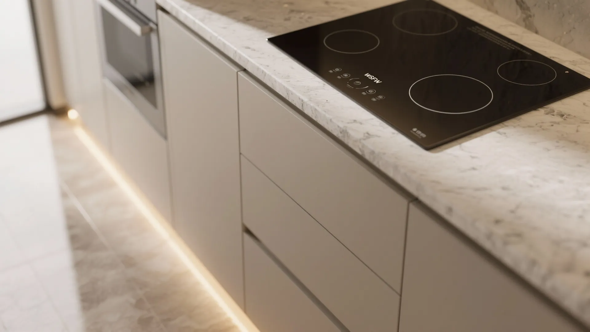 Discrete Tech: Induction, Integrated Lighting, and Hidden Appliances